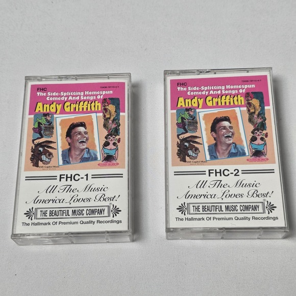 The Beautiful Music Company Other - Andy Griffith The Side-Splitting Homespun Comedy And Songs Of Cassette's 1 & 2